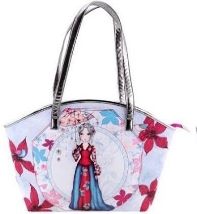 Curved Shopper Bag - Parasol