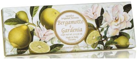 Fiorentino mydełka o zapachu bergamotki i gardenii 3x100g