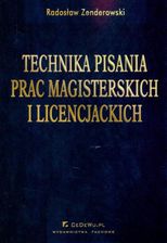 Technika Pisania Prac Magisterskich I Licencjackich - Ceny I Opinie ...