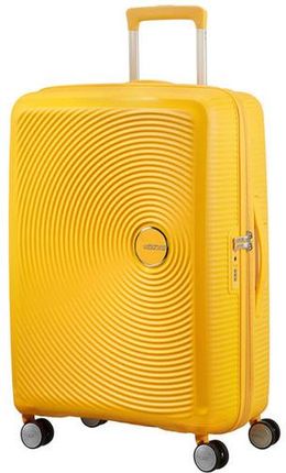 Walizka American Tourister Soundbox 67 cm powiększana - Żółty