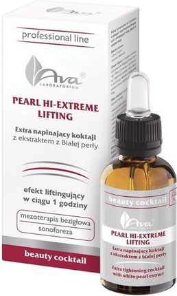 Ava Beauty Coctails Pearl Hi Extreme Lifting Extra Napinający Koktajl Do Twarzy 30 ml