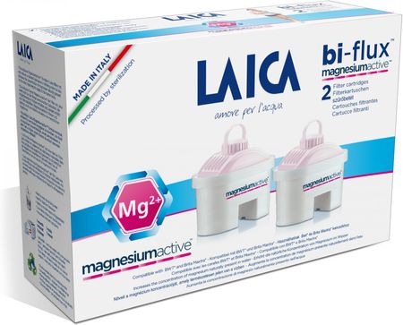 Laica Bi-Flux Cartridge Magnesiumactive 2 szt