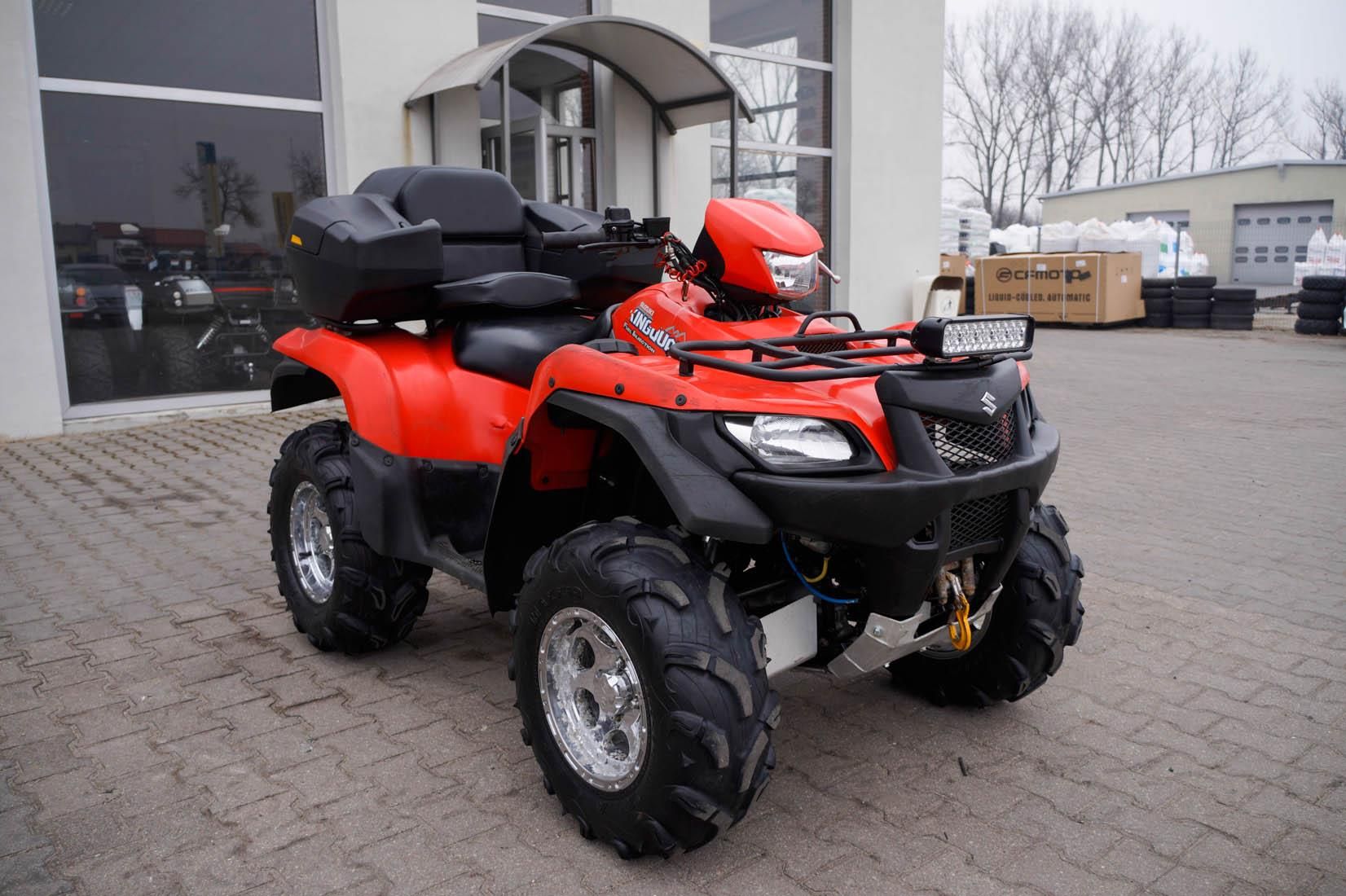 QUAD SUZUKI KINGQUAD 700 4x4 2007 DOSTAWA SERWIS