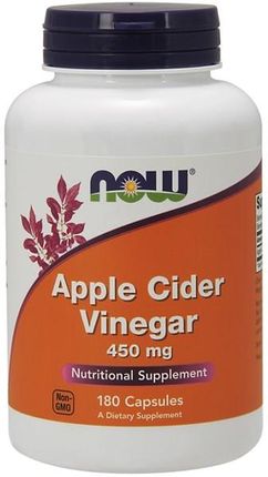 NOW Apple Cider Vinegar 180 kaps
