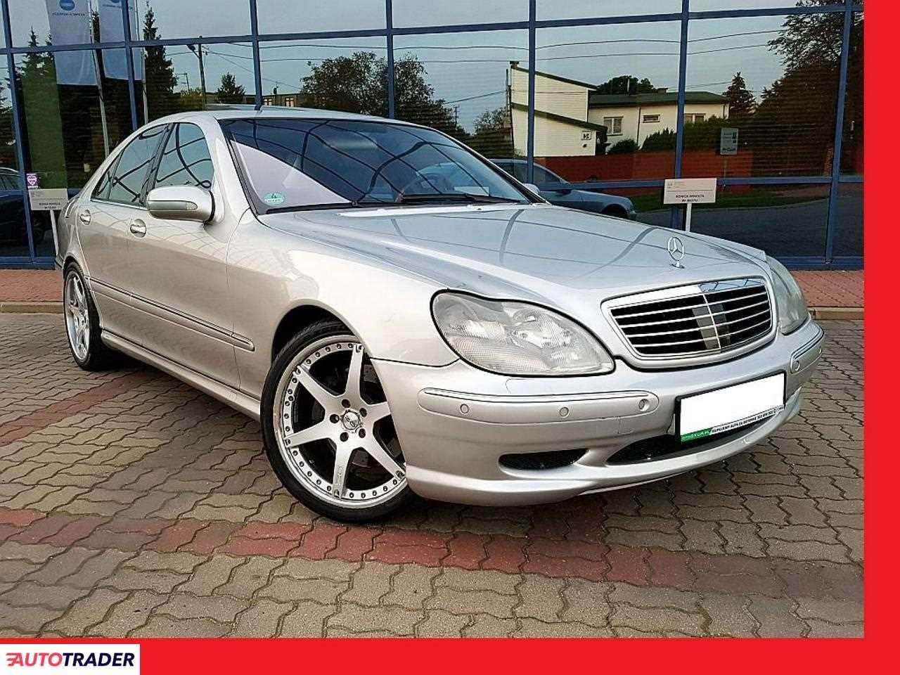 Mercedes S Klasa 01 360km Sedan Srebrny Opinie I Ceny Na Ceneo Pl