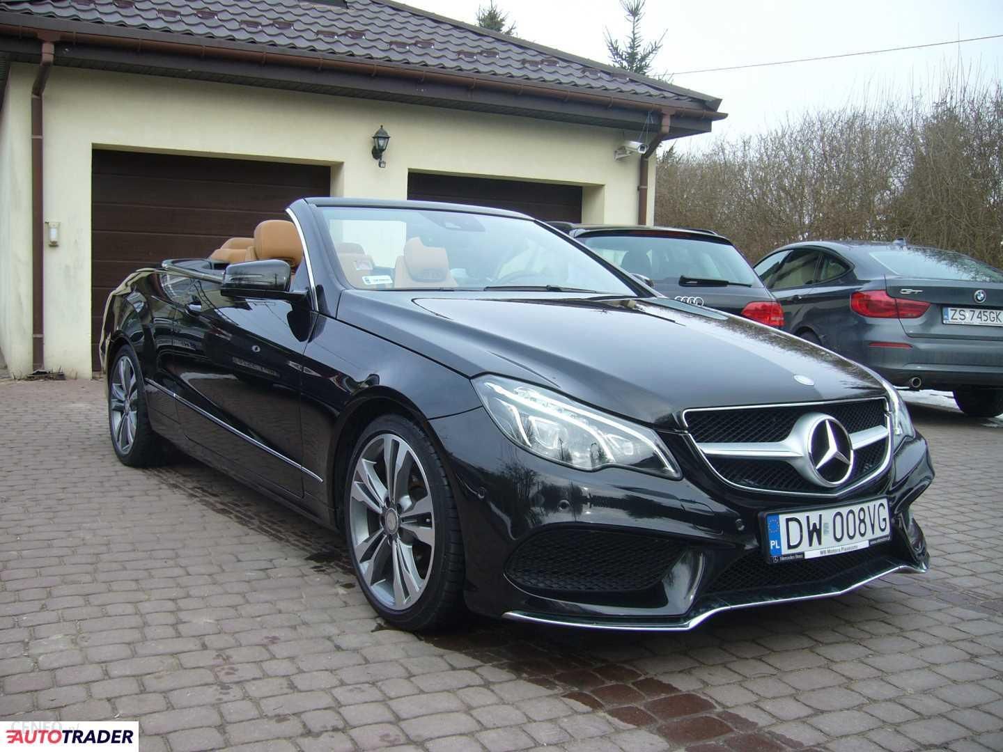 Mercedes Eklasa 2014 184KM kabriolet czarny Opinie i
