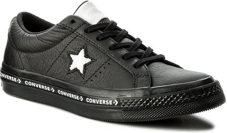 Sneakersy CONVERSE One Star Ox 159721C Black White Black Ceny