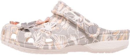 Crocs CLASSIC BOTANICAL BUTTERFLY Klapki light grey Ceny i opinie Ceneo.pl