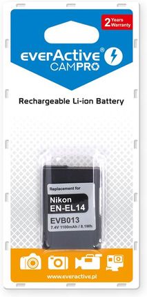 EverActive akumulator CamPro zamiennik Nikon EN-EL14 (EVB013)