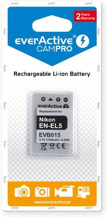 EverActive akumulator CamPro zamiennik Nikon EN-EL5 (EVB015)