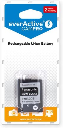 EverActive akumulator CamPro zamiennik Panasonic DMW-BLC12 (EVB007)