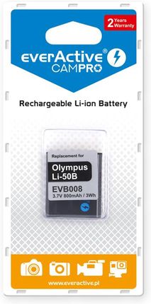 EverActive akumulator CamPro zamiennik LI-50B (EVB008)