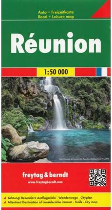 Reunion Francja mapa samochodowa 1:50 000 Fb