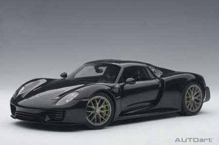 Porsche 918 Spyder Weissach Package black metallic rocznik