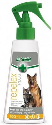 DR SEIDEL REPELEX PLUS płyn odstraszajacy psy i koty spray 100ml 2szt