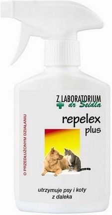 DR SEIDEL REPELEX PLUS płyn odstraszajacy psy i koty spray 300ml 2szt