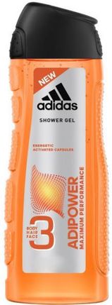 Adidas Adipower Men Żel pod prysznic dla mężczyzn 400ml