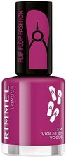 Rimmel Flipflop Fashion Lakier do paznokci 336 Violet En Vogue 8ml