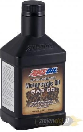 Amsoil Olej Motocyklowy Sae 60 Synthetic Motorcycle Oil (Mcs) 0.946L