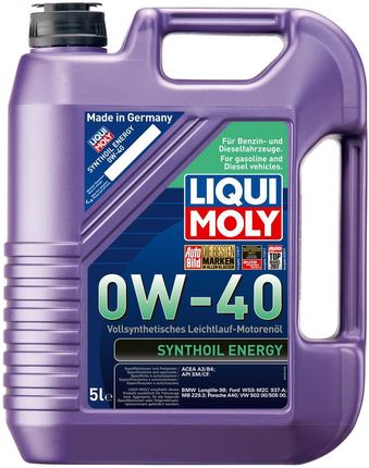 Liqui Moly Olej Energy 0W40 5 Litrów 1361