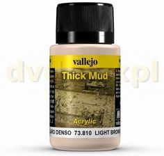Zdjęcie vallejo Thick Mud Light Brown 40ml - Łódź