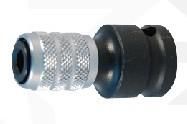 King Tony Uchwyt Udarowy 1/2'' Do Bitów 1/4'' Z Szybkim Zwolnieniem 414A08S