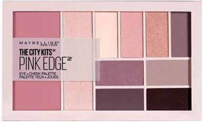 Maybelline New York City Kit Palette paleta do makijażu 2 Pink Edge 12 g