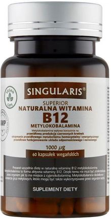 SINGULARIS SUPERIOR Naturalna witamina B12 60 kaps