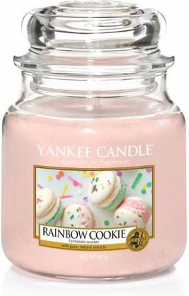 Yankee Candle Rainbow Cookie słoik średni