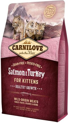 Carnilove Cat Salmon & Turkey For Kittens 2kg