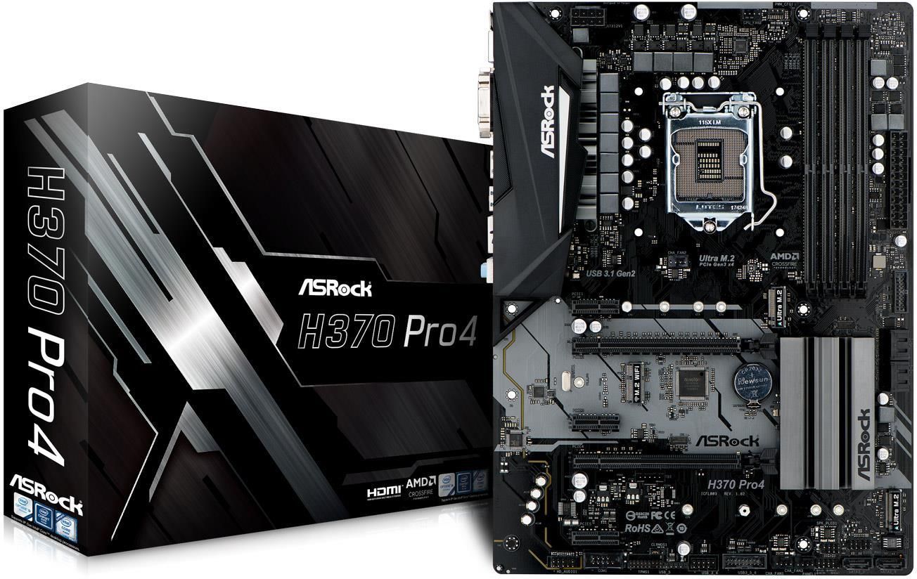 Asrock h370 pro4 обзор