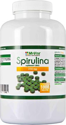 Myvita Spirulina 250Mg 1000 tabl 