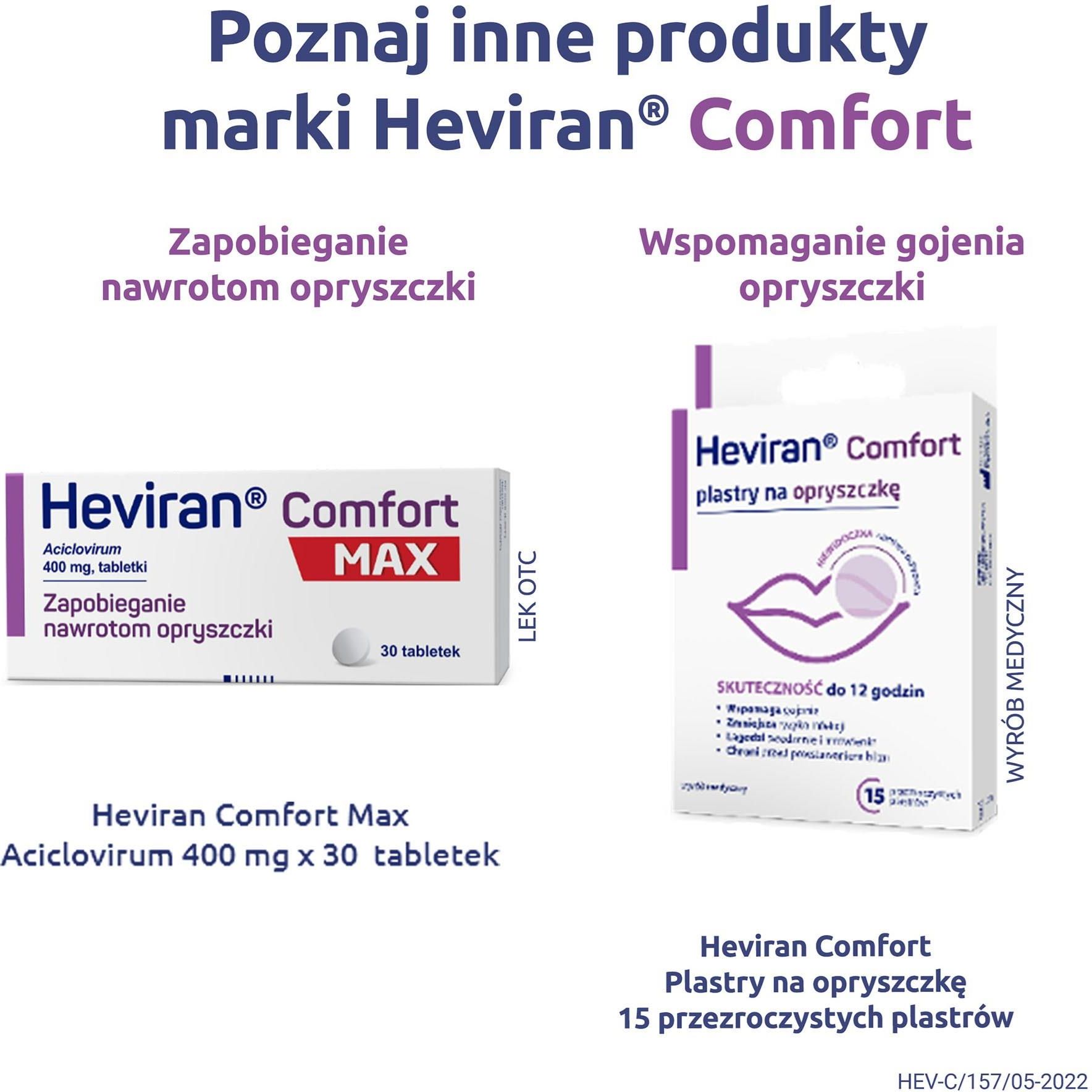 Heviran Comfort 200mg 25 tabl - zdjęcie 3 Heviran Comfort 200mg 25 tabl