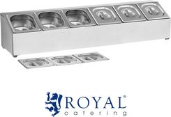 Zdjęcie Ekspozytor stojak 6x Gn 1/6 Royal Catering Rcpn 6 - Kłobuck