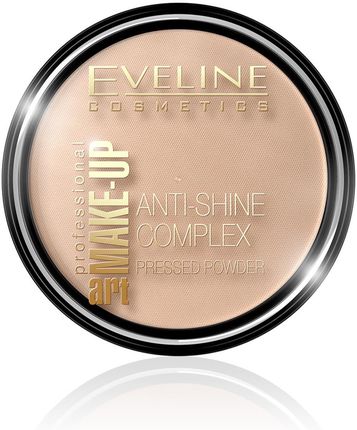 Eveline Art Professional Make-up matujący puder mineralny prasowany 37 Warm Beige 14g