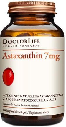 Doctor Life AstaZine Astaxanthin  Astaksantyna 7mg  60 kaps