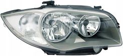 Tyc Reflektor Bmw 1 E81/E87 04- Lewy Elektryczny Z Silniczkiem Chrom H7/H7 20-0650-05-2