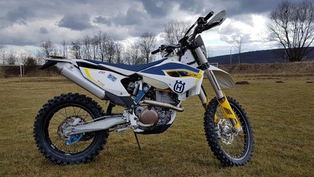Motocykl Husqvarna 350 FE (jak KTM EXC Opinie i ceny na