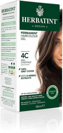 Herbatint Farba Do Włosów 4C Popielaty Kasztan 150 ml