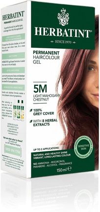Herbatint Farba Do Włosów 5M Jasny Mahoniowy Kasztan 150 ml