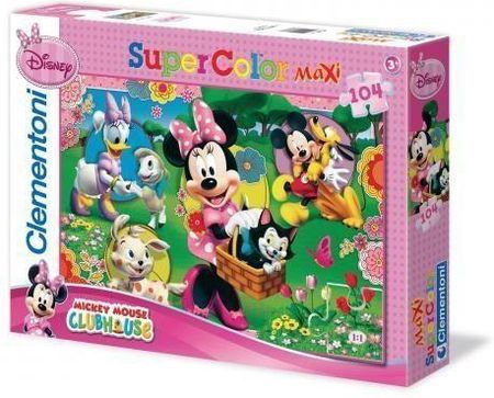 Clementoni Puzzle Maxi Superkolor Minnie 104el.