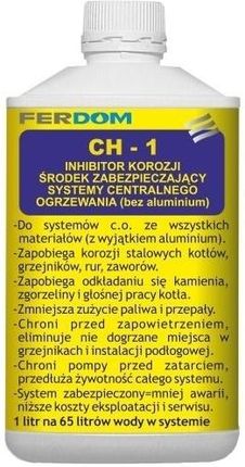 Ferpro Ferdom Inhibitor Korozji Ch-1 Do Instalacji C.O. 4% 1 L