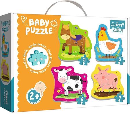Trefl Puzzle Baby Classic Zwierzęta Na Wsi 36070