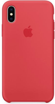 Apple iPhone X Silicone Case red raspberry (MRG12ZMA)