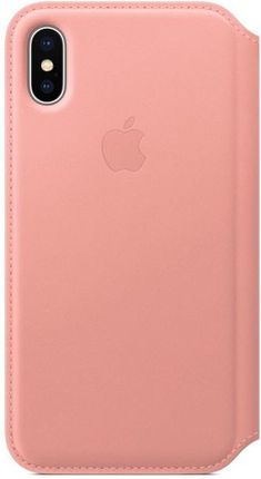 Apple iPhone X Leather Folio soft pink (MRGF2ZMA)