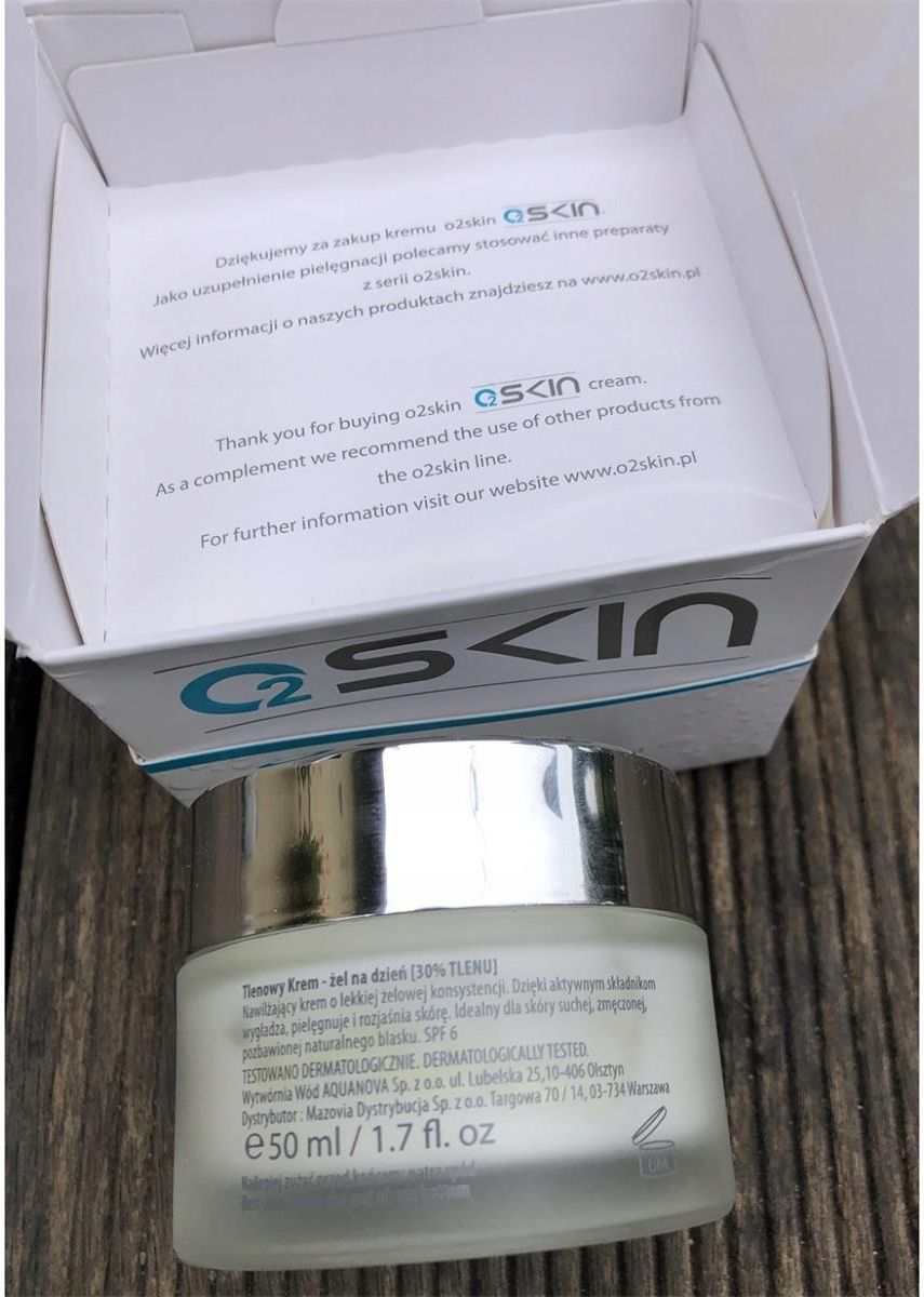 Krem O2Skin Tlenowy żel na dzień 50ml - Opinie i ceny na Ceneo.pl