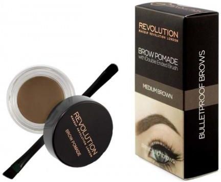 Makeup Revolution Pomada do brwi Medium Brown 2,5g