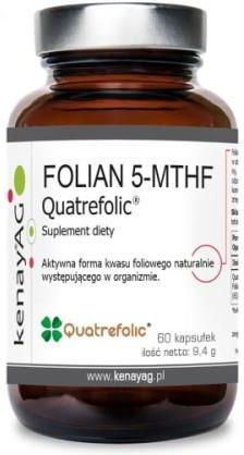 KenayAG FOLIAN 5-MTHF aktywny kwas foliowy Quatrefolic® 60 kaps