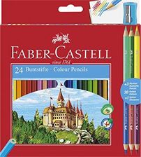 Zdjęcie Kredki dwustronne Faber-castell 24 + 6 kolorów - Rzgów
