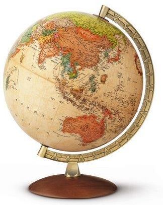Antiqus globus podświetlany stylizowany 30 cm Nova